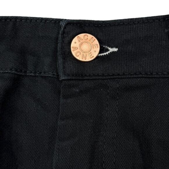 Acne Studios Flex Wet Black Skinny Jean Size 28 x 32 - Picture 5 of 7
